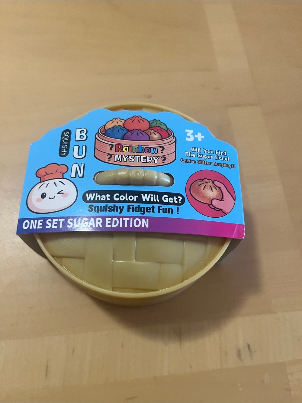 Squishy Bun Mystery Toy - Yellow Sugar Edition